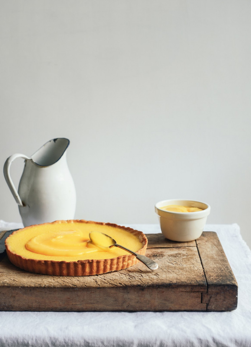 Sarah Tuck's Lemon Cheesecake Tart with Lemon Curd