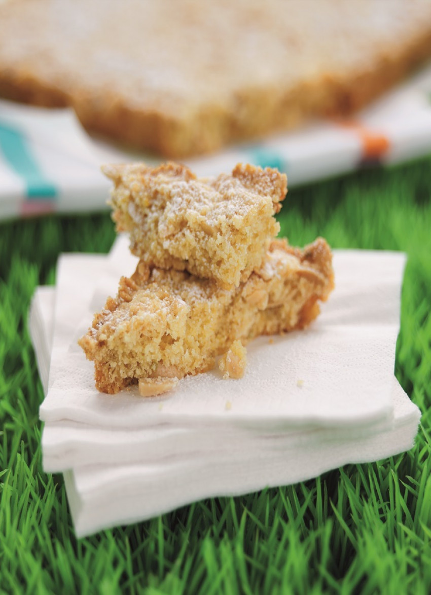 Lime, Ginger and Almond Snap Biscuit