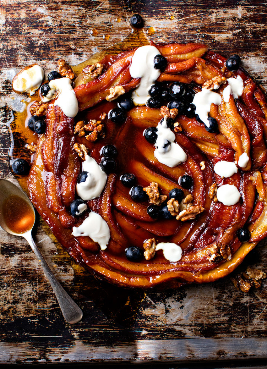 Little & Friday's Banana Berry Tatin