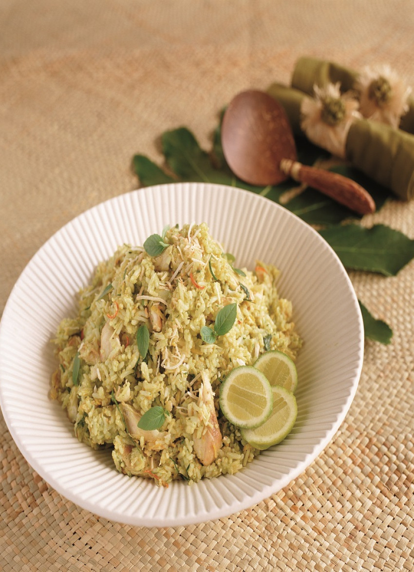 Malaysian Rice Salad