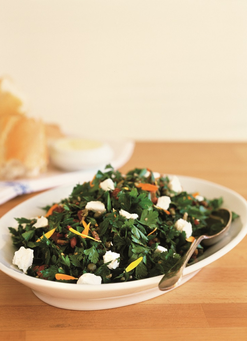 Mediterranean Parsley Salad | dish » Dish Magazine