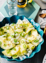 Tequila and Lime Pickled Pineapple and Fennel