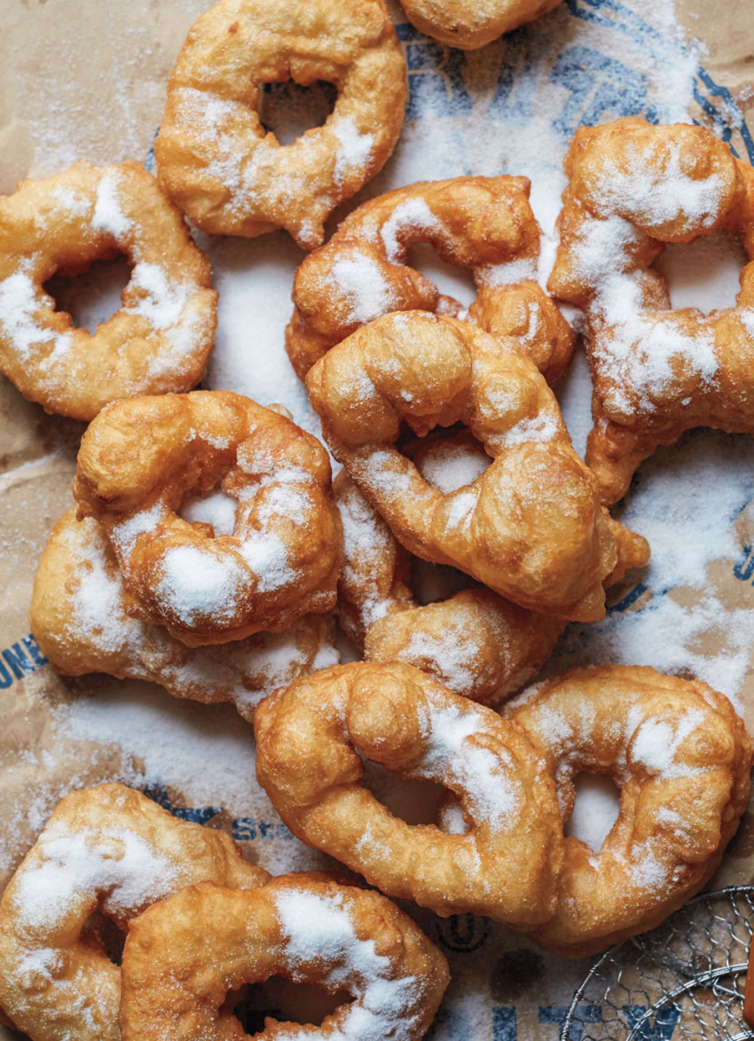 Moroccan Sfinge Doughnuts.