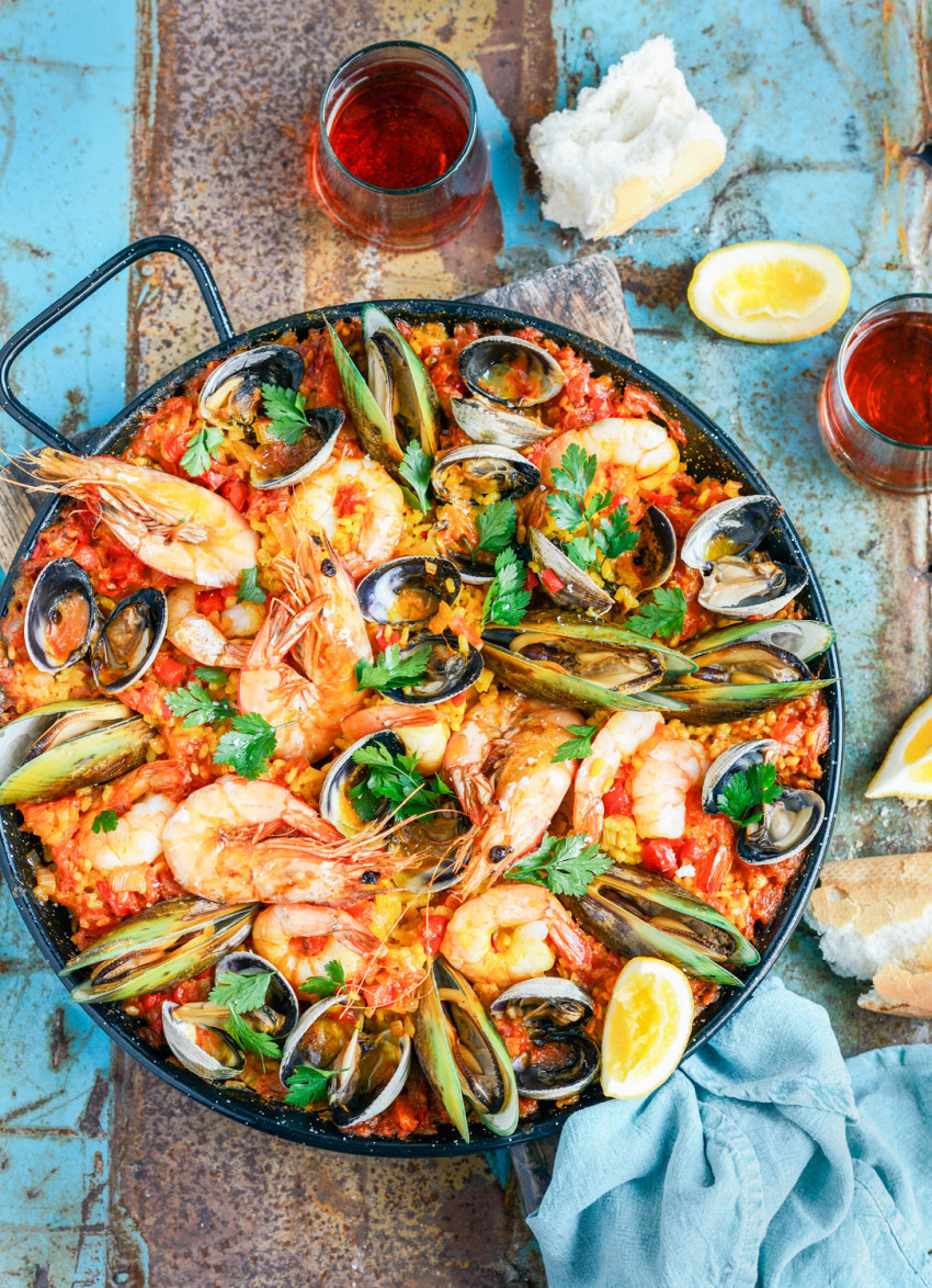 Seafood Paella