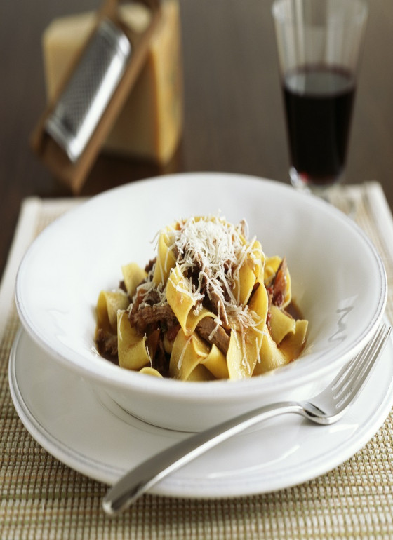 Slow-cooked Italian Beef Cheek Ragù with Pappardelle » Dish Magazine