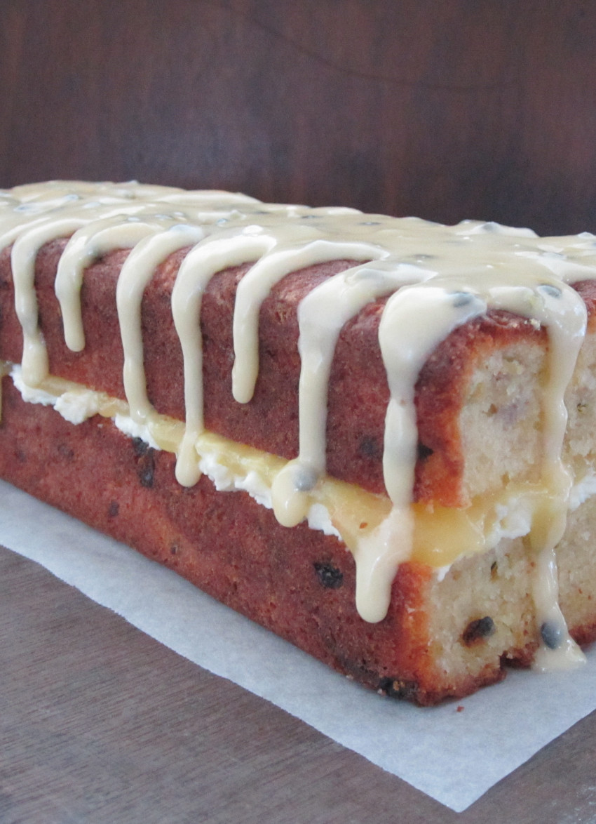 Passionfruit and Lemon Loaf