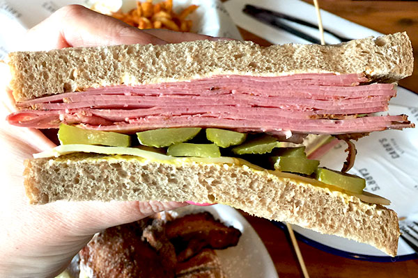 pastrami sandwich