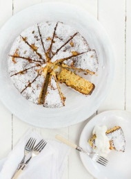 Pineapple, Passionfruit and Coconut Cake