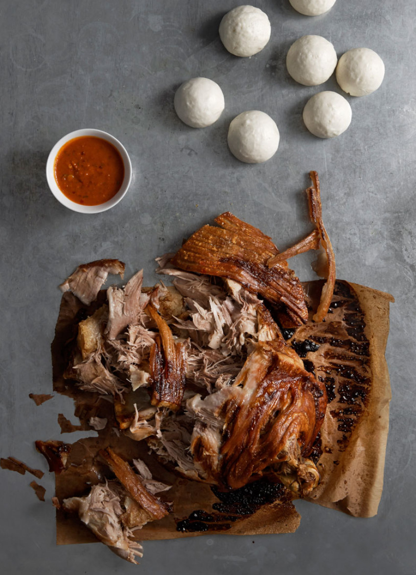 Supernormal's Roast Pork Shoulder with Pickled Cabbage