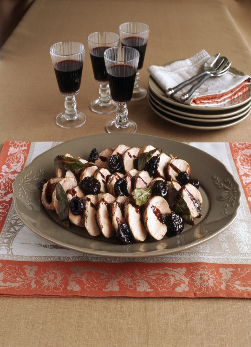 Pork with Red Wine and Prunes