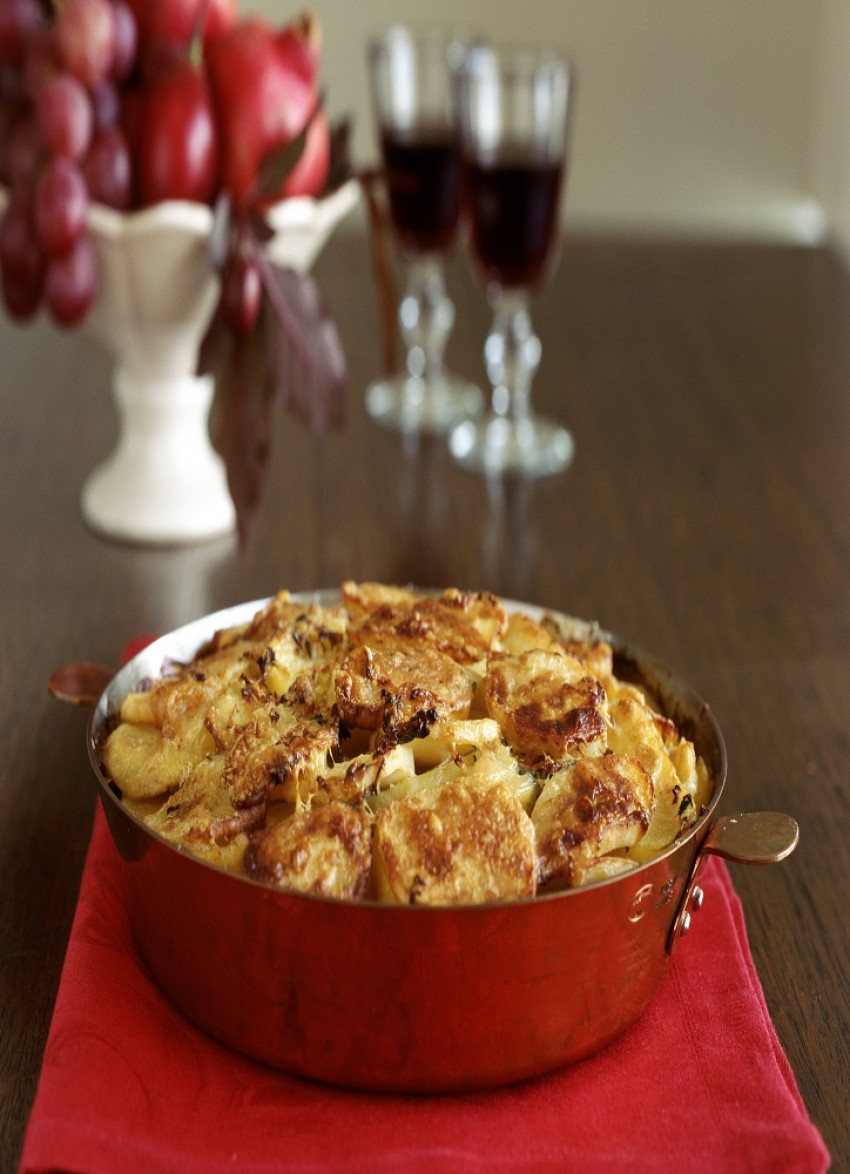 Potato and Parmesan Gratin