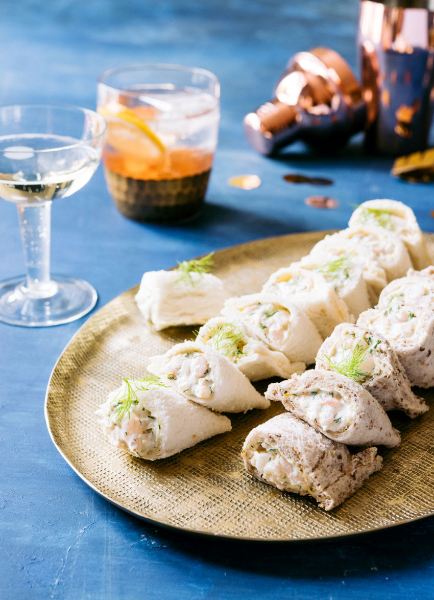 Prawn Sandwiches with Tarragon and Fennel Mayo