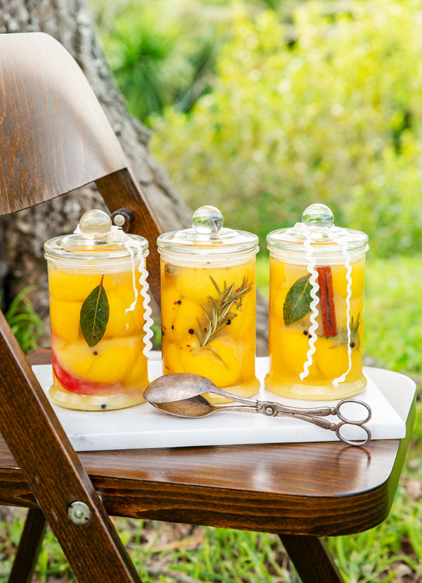 Chilli and Rosemary Preserved Lemons