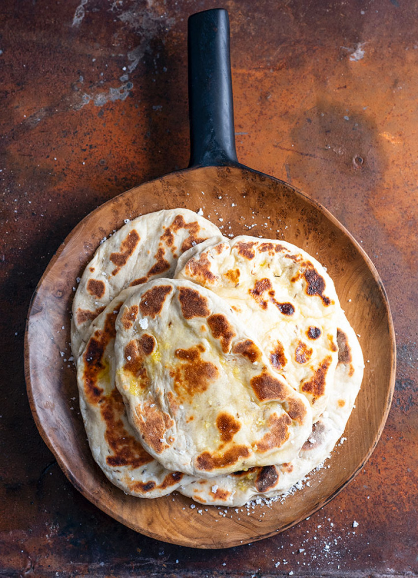 Quick Yoghurt Naan