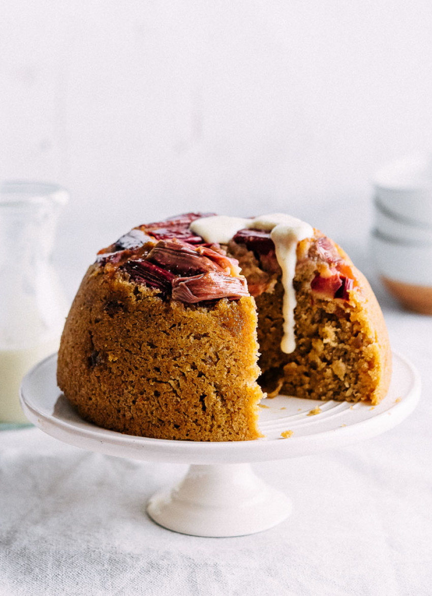 Rhubarb, Orange and Ginger Steamed Pudding » Dish Magazine