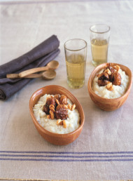 Rice Puddings with Figs in Vincotto