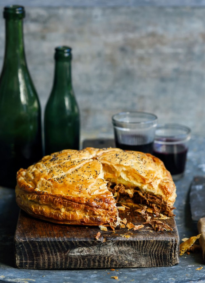 Pulled Lamb, Rosemary and Cheese Pie | dish » Dish Magazine