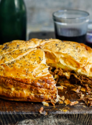 How to make a Pulled Lamb, Rosemary and Cheese Pie with Sarah Tuck
