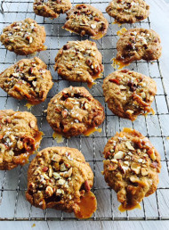Salted Toffee and Roasted Almond Cookies