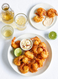 Coconut Prawns with Chilli Lime Mayo