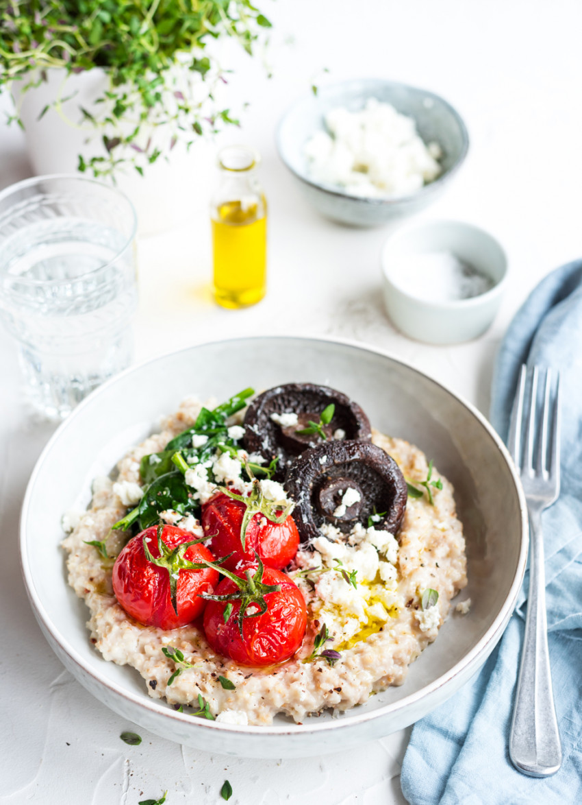 Savoury Steel-Cut Porridge