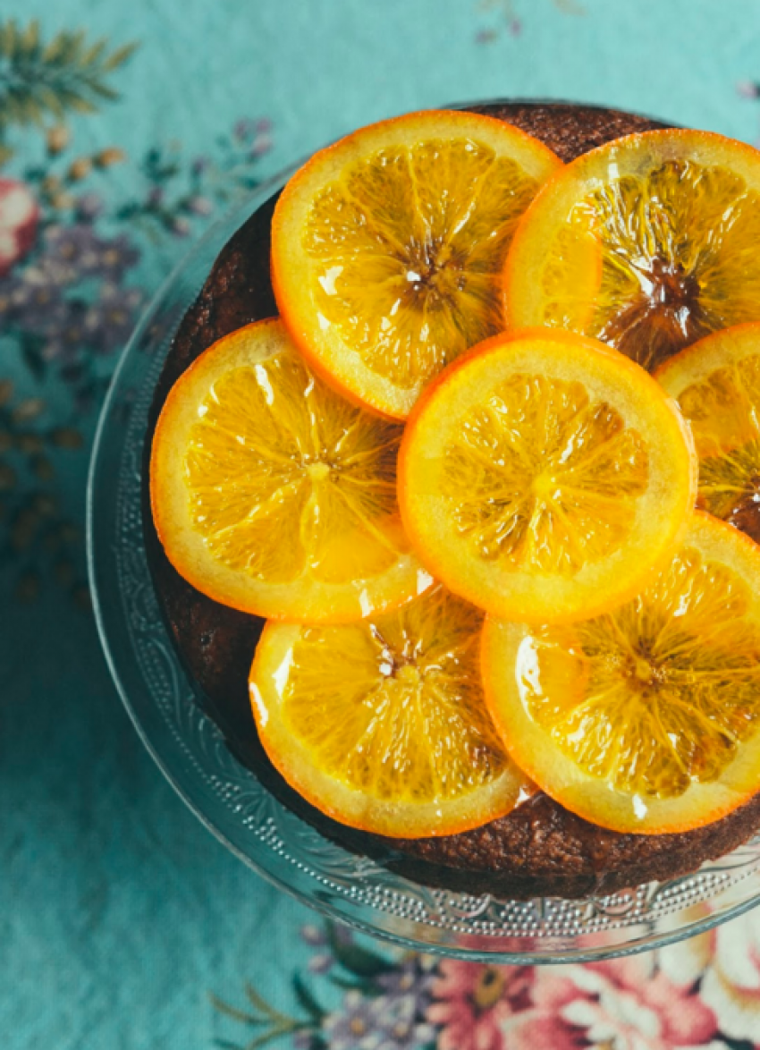 Not Your Grandma's Orange Cake