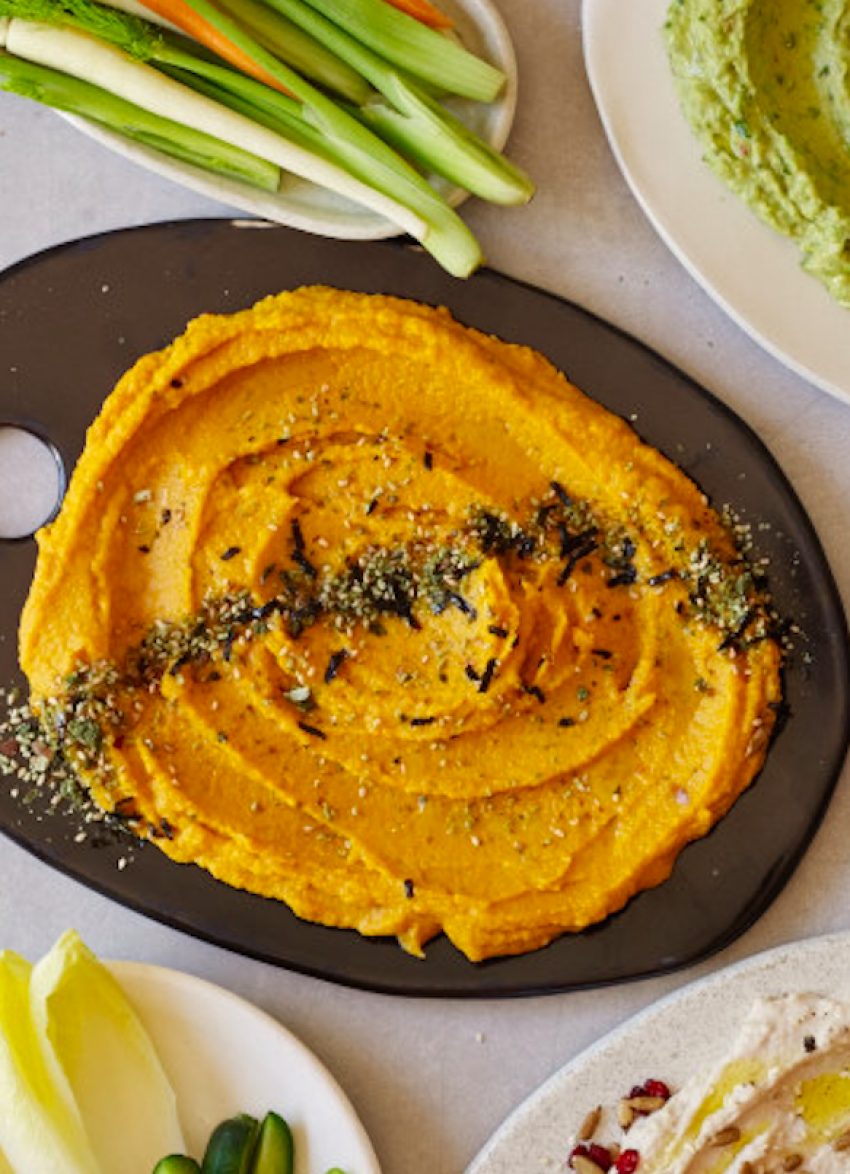 Whipped Carrot and Miso Dip