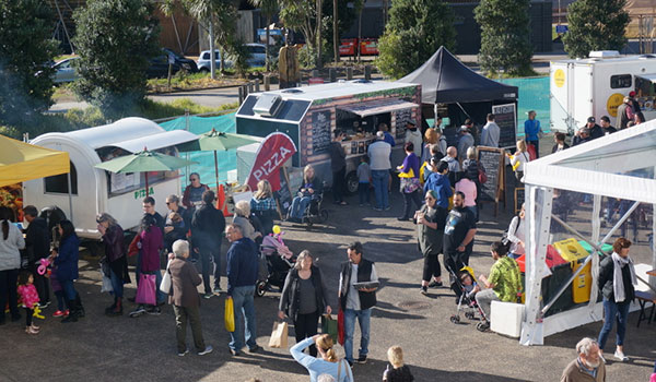 food trucks at the seriously good food show