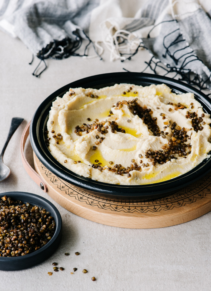 Celeriac, White Bean and Horseradish Mash