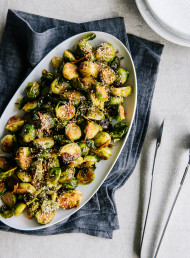 Chilli and Orange Glazed Roasted Brussels Sprouts