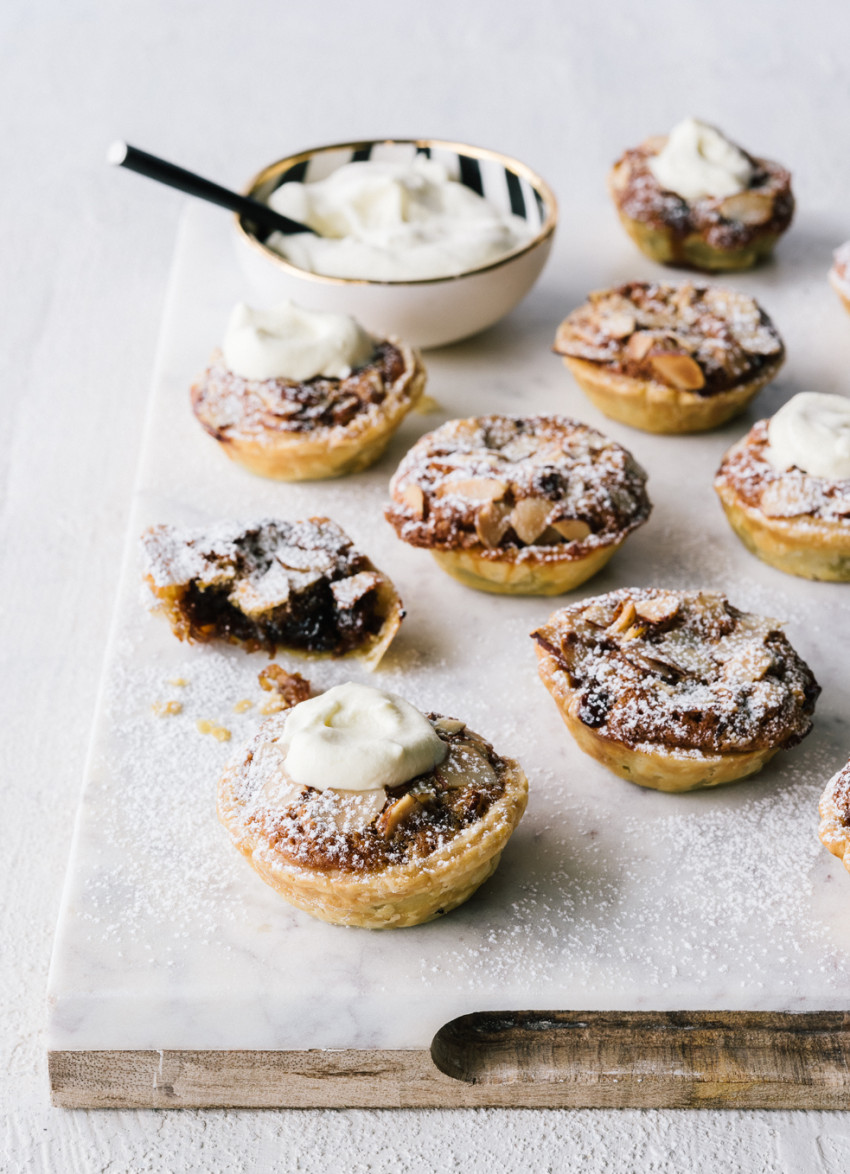 Spiced Orange Frangipane Mince Tarts