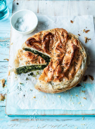 Spinach, Herb and Cheese Pie