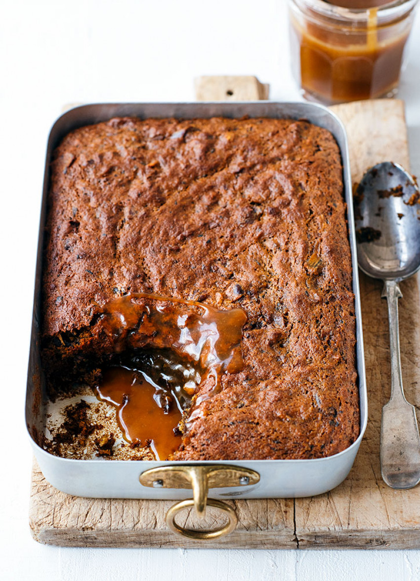 SuperEasy Sticky Date Pudding with Toffee Sauce dish » Dish Magazine