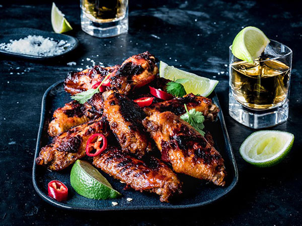 tequlia chicken wings