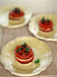 Tomato Tart in the style of Alain Ducasse