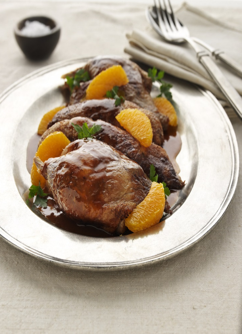 Twice Cooked Duck with Orange