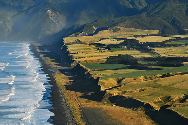 Wharekauhau coastline