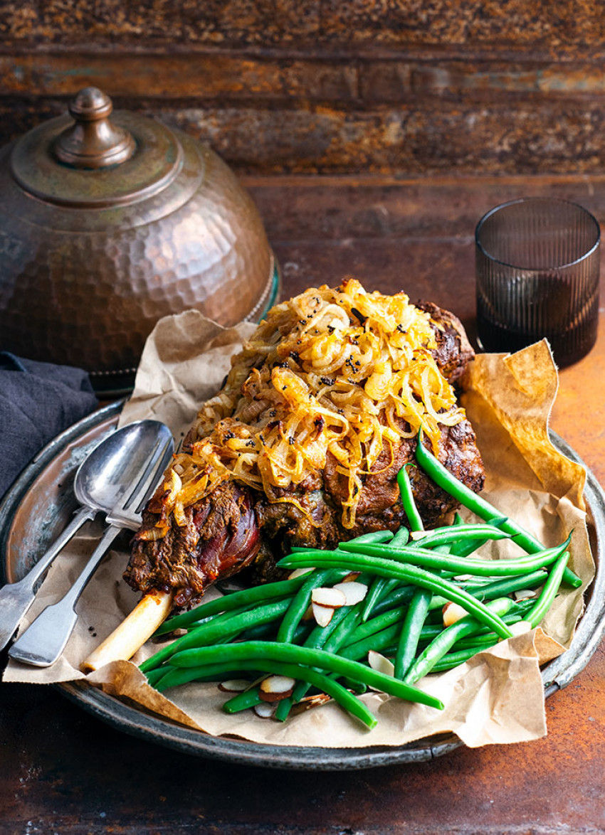 Whole Lamb Leg Curry