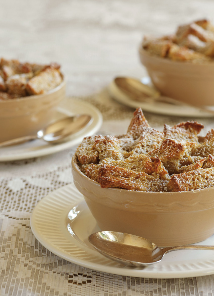 Cappuccino Bread Puddings